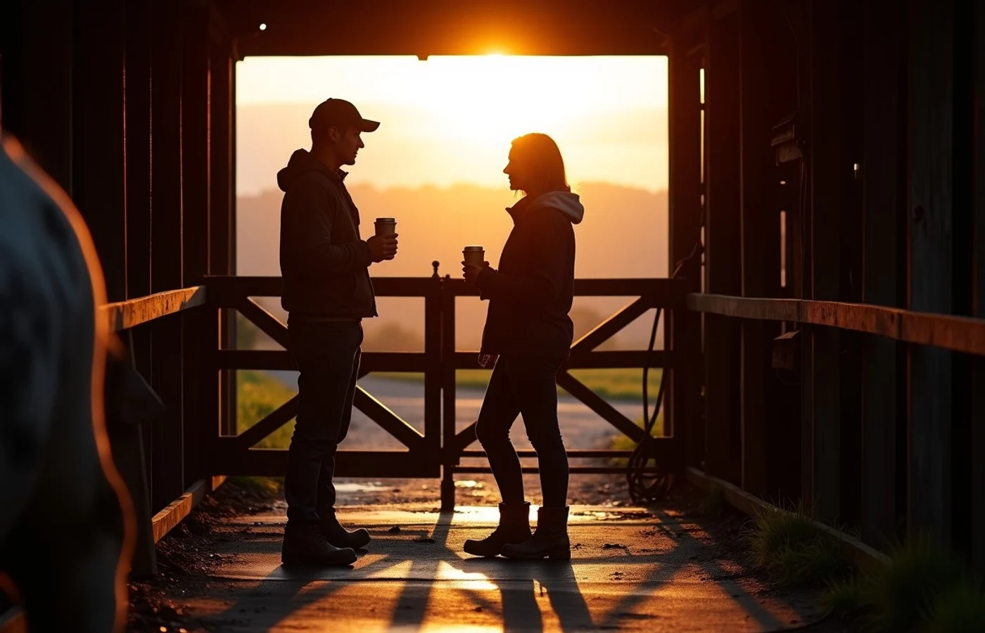 Farming near Philadelphia does not fit one dating profile - supporting editorial photograph