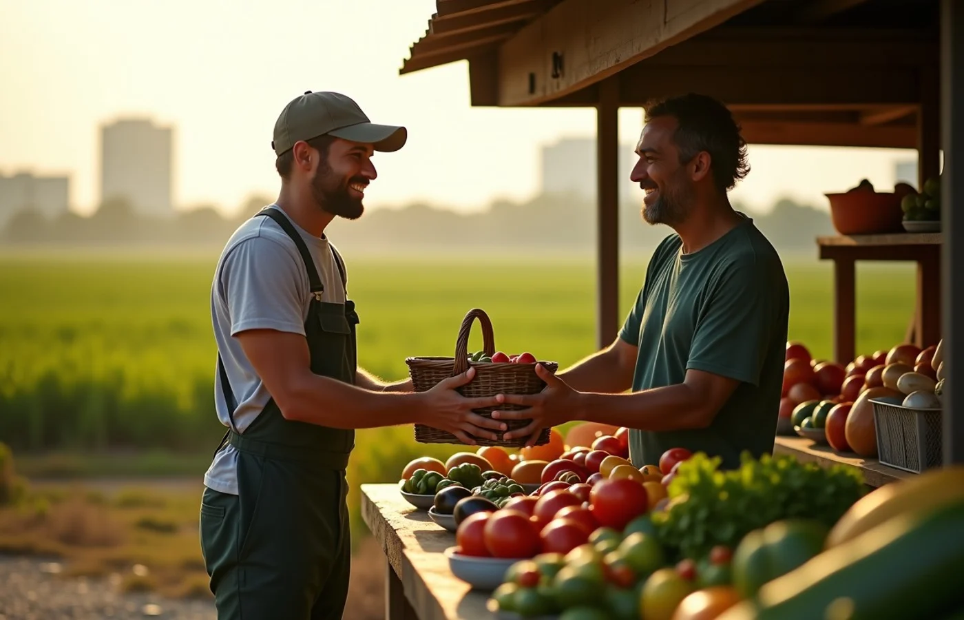 The Miami market does not describe every nearby farm life - supporting editorial photograph