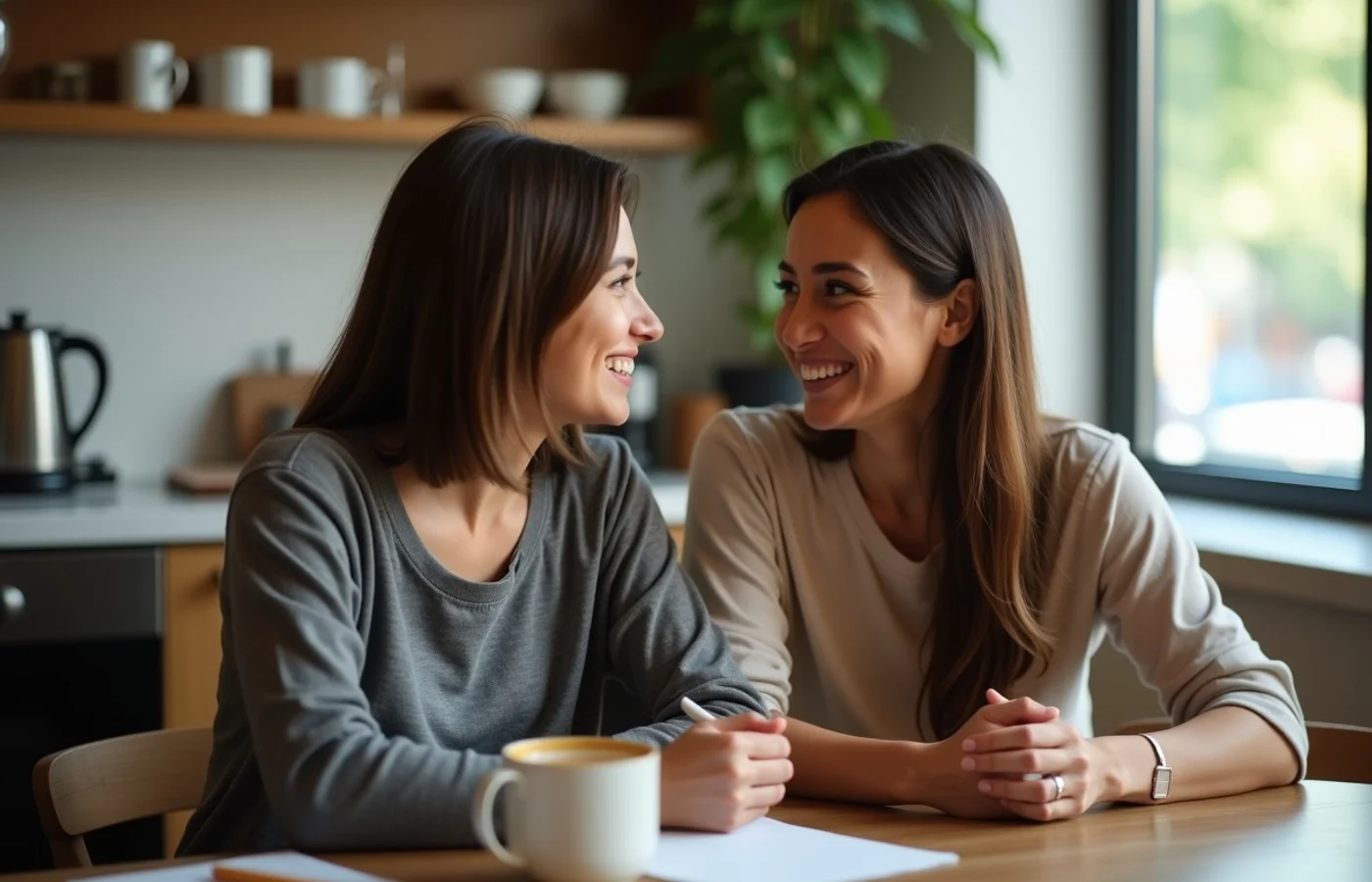 When a first conversation reveals the site's culture - supporting editorial photograph