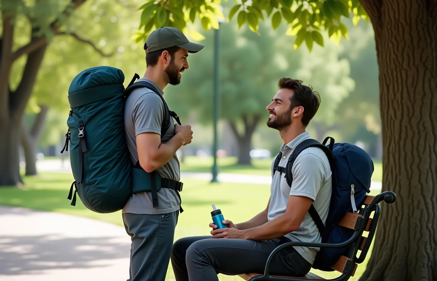 Can two outdoor people want different weekends? - supporting editorial photograph