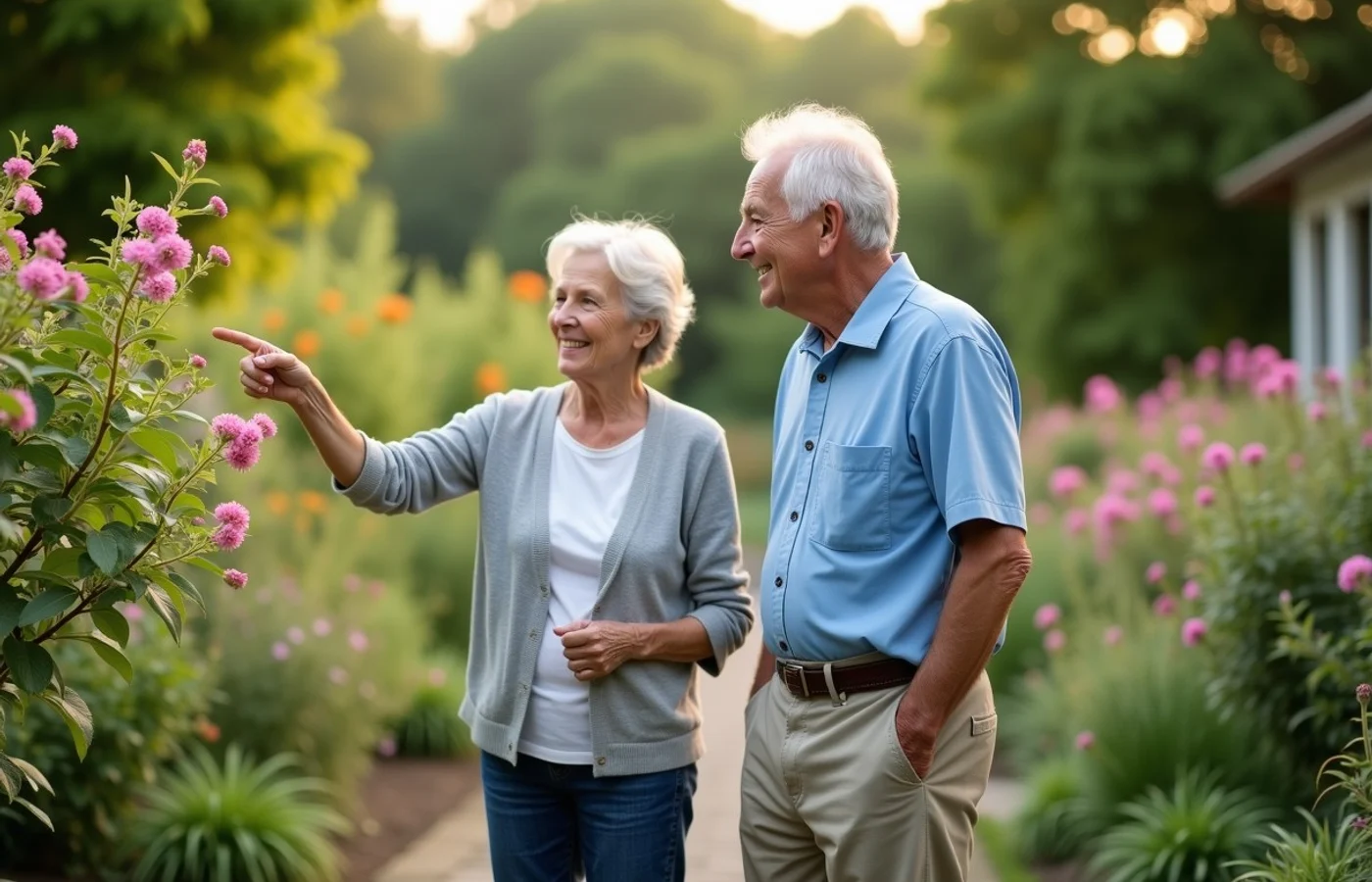 Senior dating sites serve different kinds of older adults - supporting editorial photograph