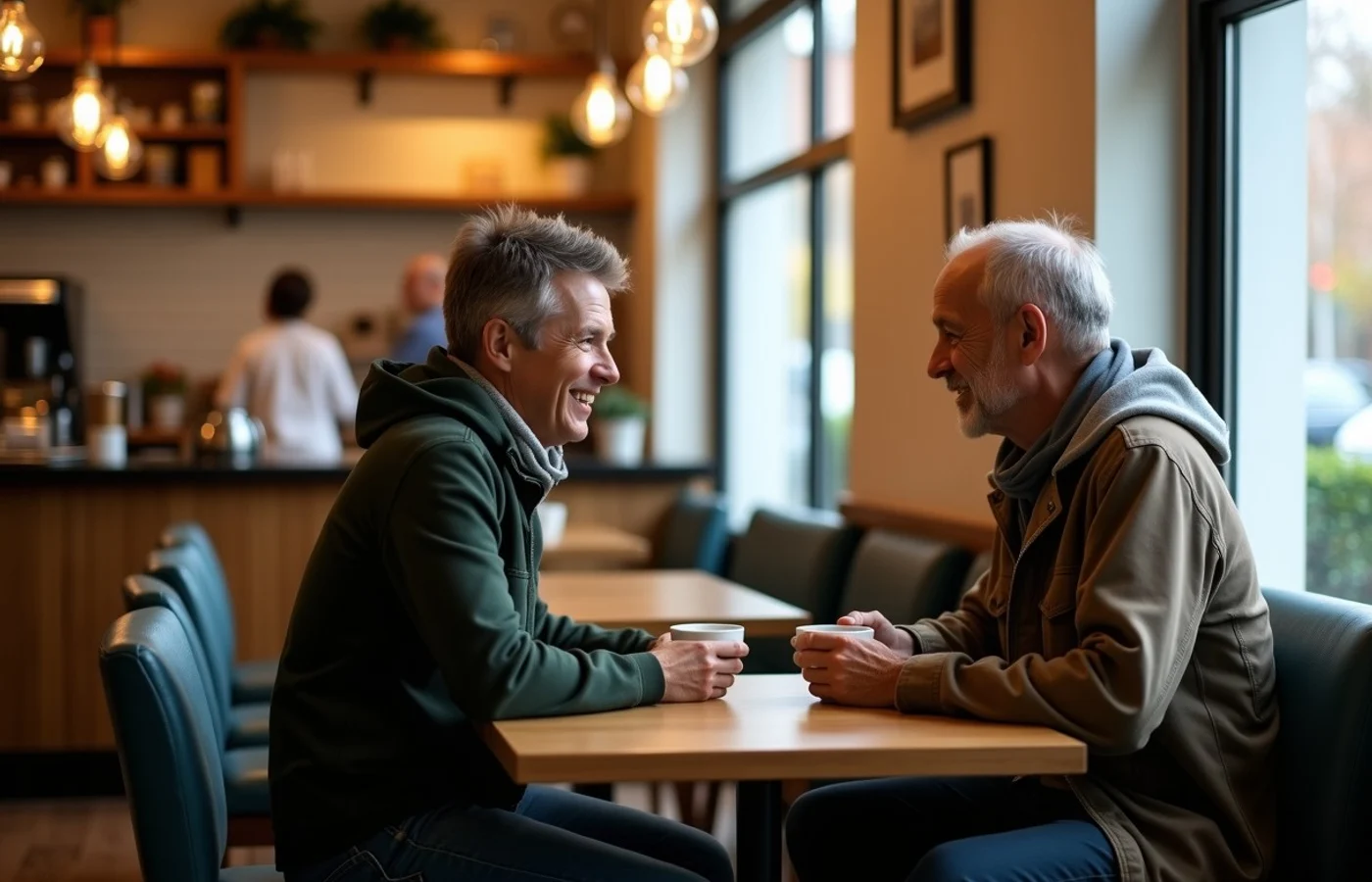 A good first date leaves room for conversation - supporting editorial photograph