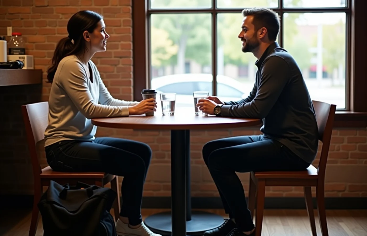 A workout match is not automatically a relationship match - supporting editorial photograph