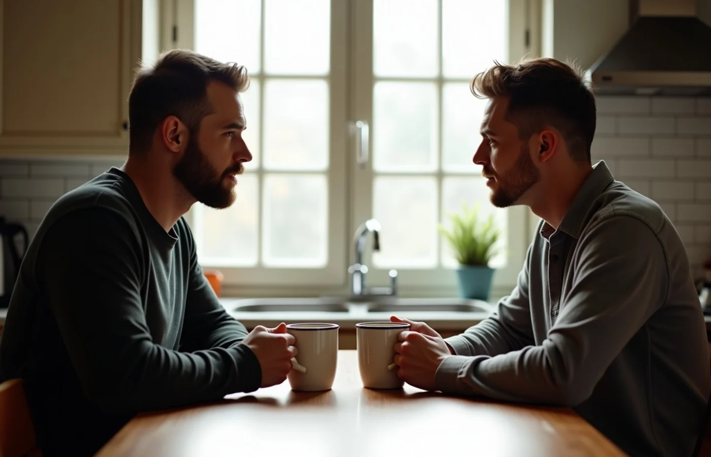 What relationship structure are you both imagining? - supporting editorial photograph