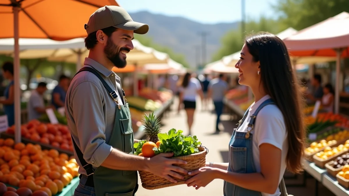 Meet Farmers in Chandler Without Confusing Interest With Compatibility - editorial photograph