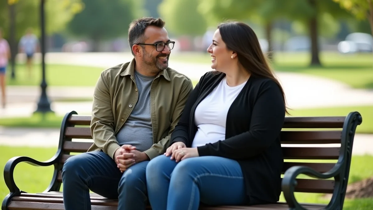 Online Dating for Plus-Size Singles in Louisville - editorial photograph