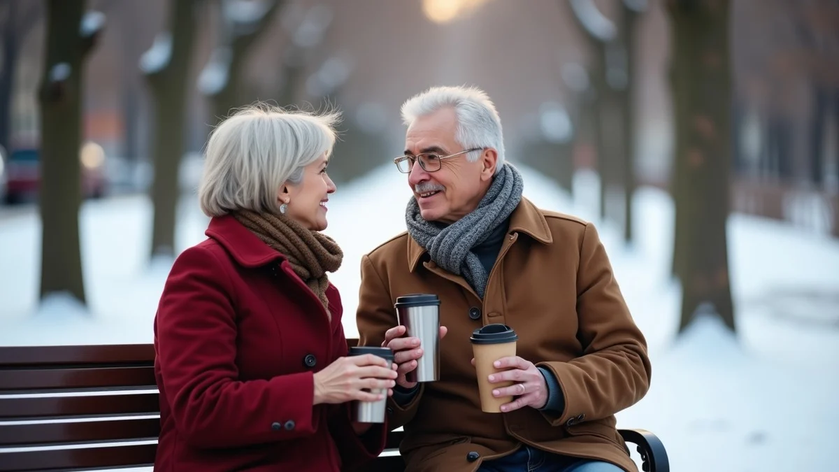 Online Dating for Widows and Widowers in Minneapolis - editorial photograph