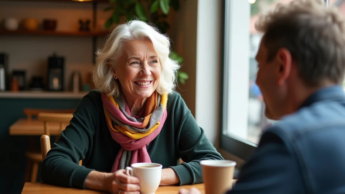 Women Over 45 Dating: Making Experience Part of the Conversation - editorial photograph